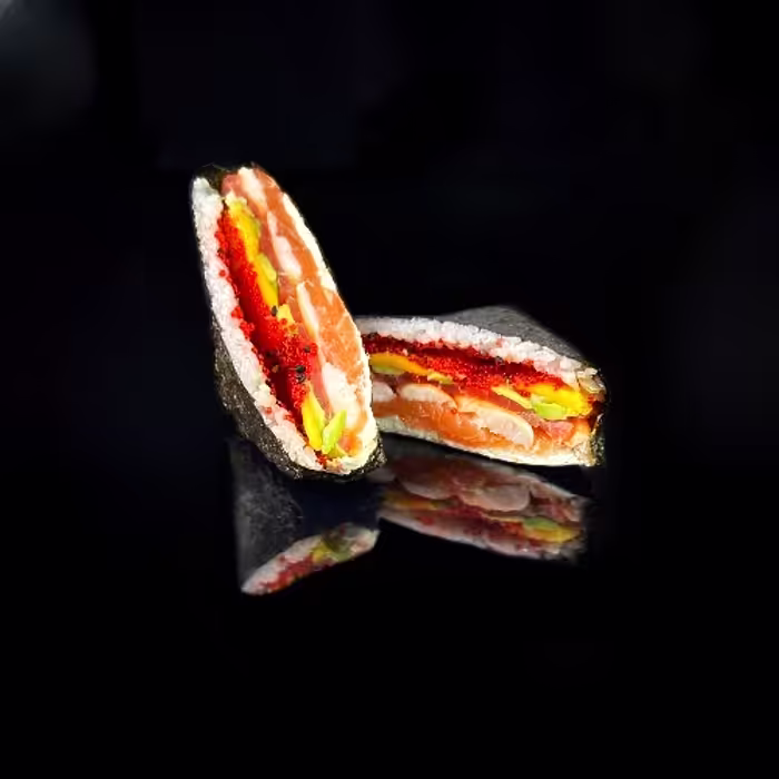 Трикутник з лососем